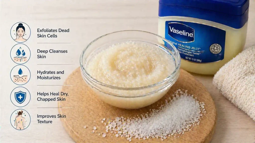 Benefits of Mixing Salt With Vaseline