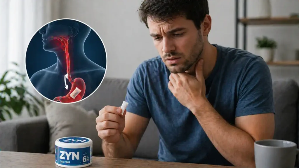 Is Swallowing a Zyn Pouch Dangerous