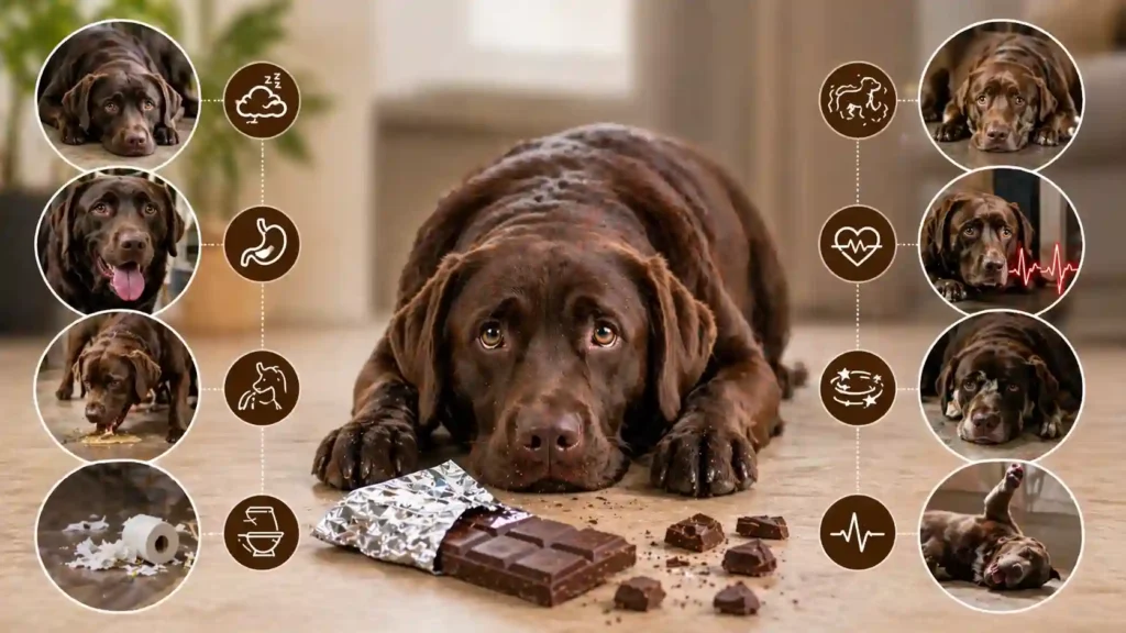 Signs Your Dog Ate Chocolate