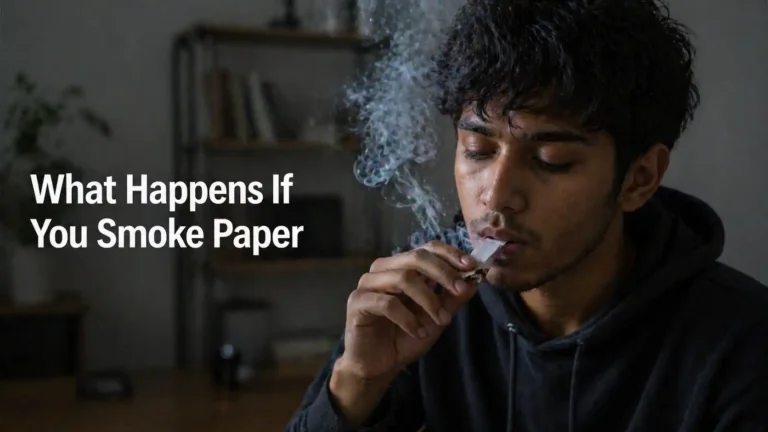 What Happens If You Smoke Paper