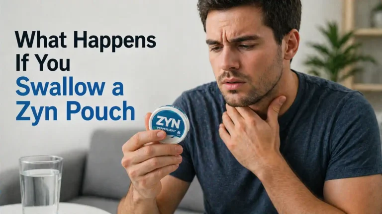 What Happens If You Swallow a Zyn Pouch