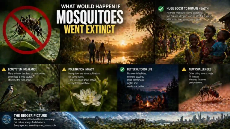 What Would Happen If Mosquitoes Went Extinct