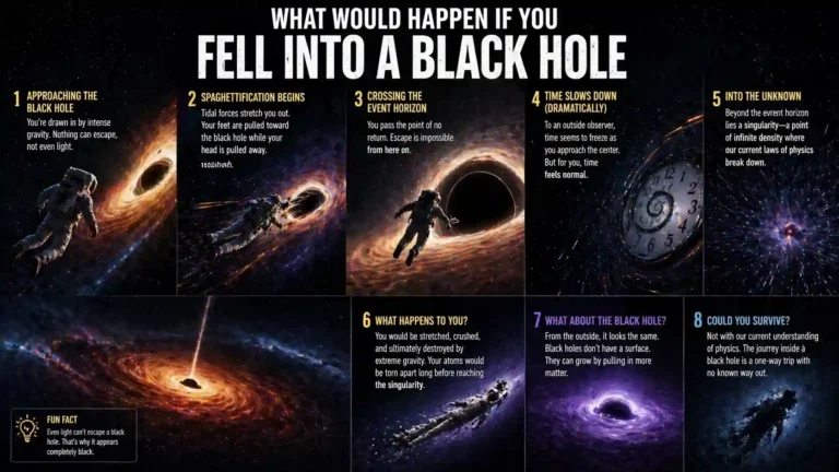 What Would Happen If You Fell Into a Black Hole