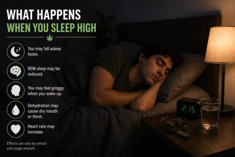 what happens when you sleep high