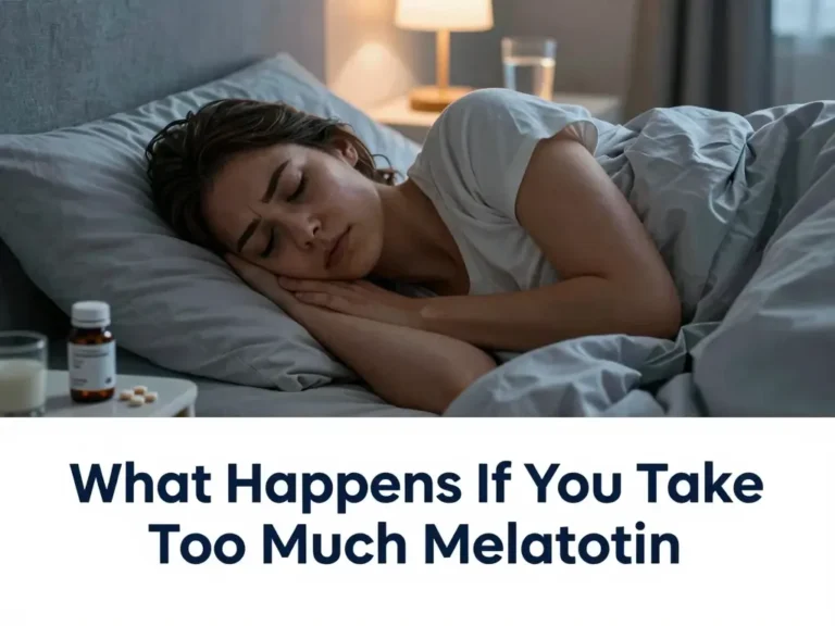 What Happens If You Take Too Much Melatonin